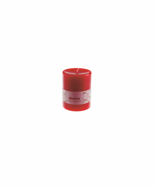 Pillar Candle 10 cm, Red