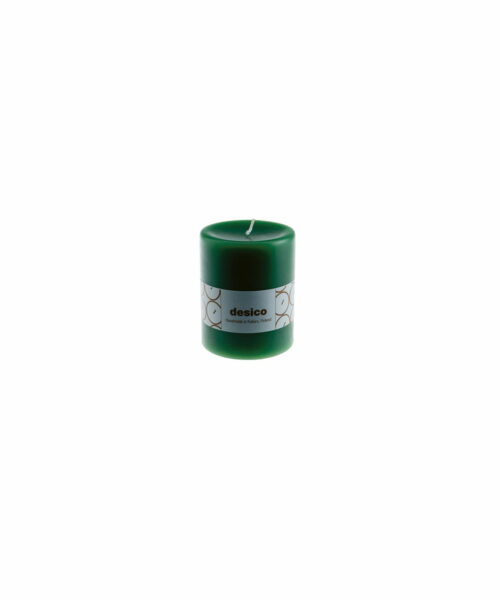 Pillar Candle 10 cm, Green